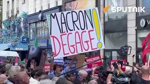 Protests Against Macron Erupt Across France