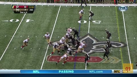 2013 Colin Kaepernick WK11 Rushing