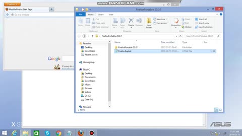 Firefox Exploit on Windows 10