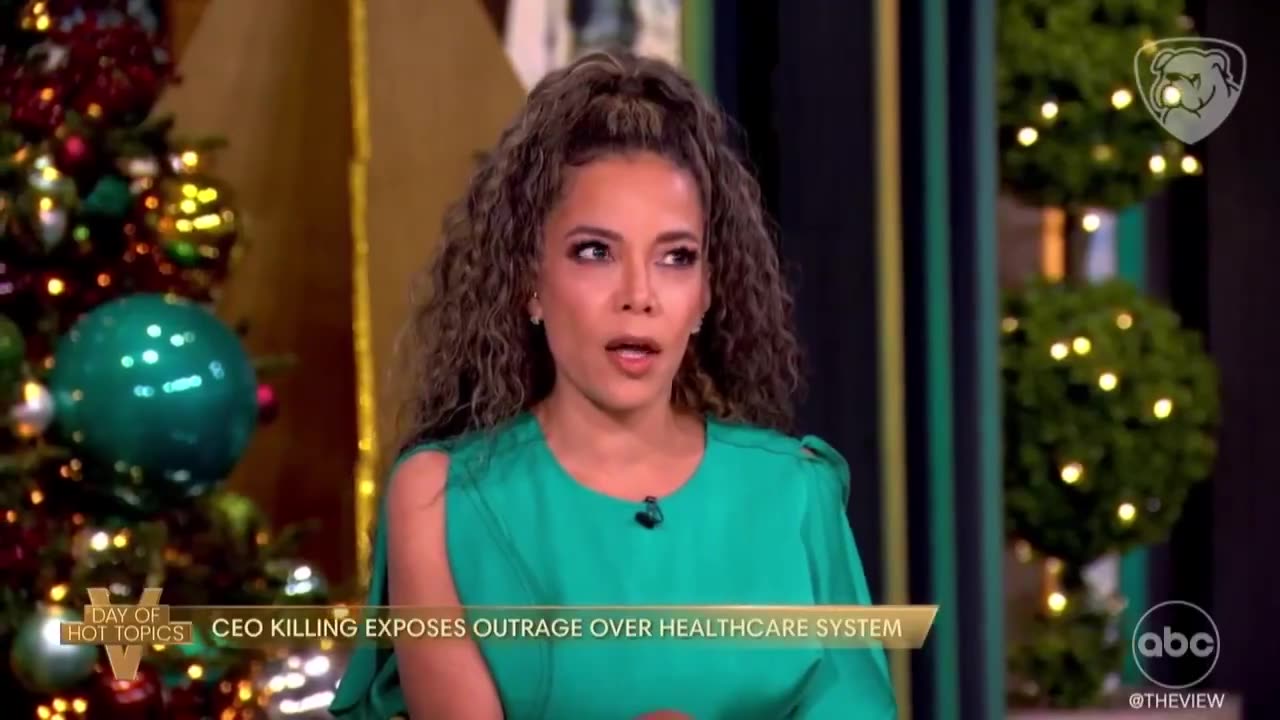 Sunny Hostin on Healthcare: Celebrates CEO's Death, Calls for Universal Coverage