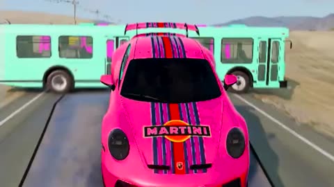Car vs football players | BeamNG.drive