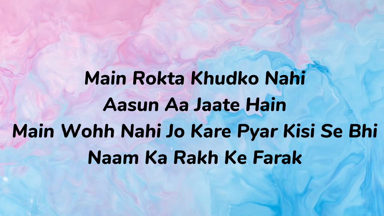 king - Tu Aake dekh le (lyrics)