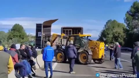 Farmers in Spain