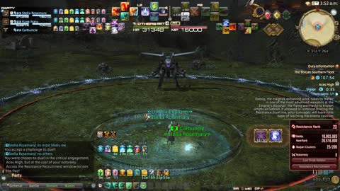 [Solo Duel + Prerequisite Skirmish] (Aces High Duel - Gabriel Duel) Final Fantasy XIV 4k60