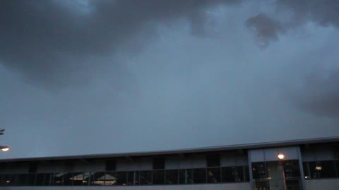Storm the flash of lightning