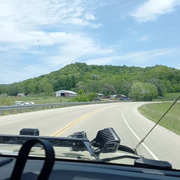 Oscar Mike limited edition driving around the countryside