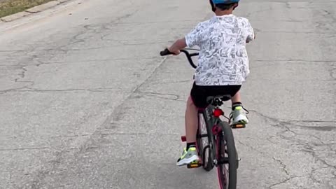 Learning to ride a bike