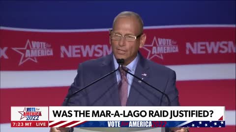 THE DEBATE , CANDEDATES RE ACT FBI RAID ON MAR -A-LAGO.