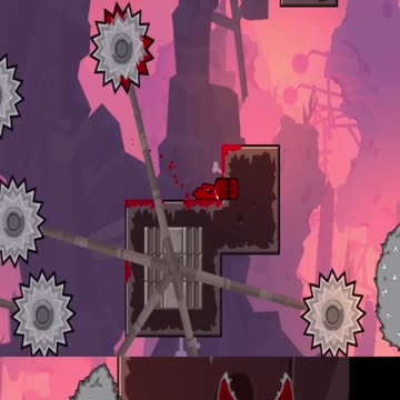 Nivel de cuchillas giratorias #supermeatboyforever