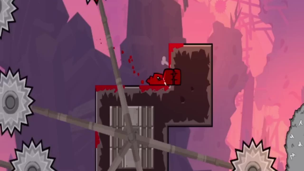 Nivel de cuchillas giratorias #supermeatboyforever