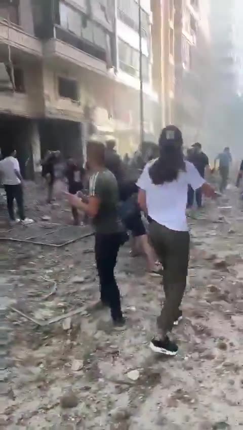 Israel launched an airstrike near Al-Qaim mosque in Southern Suburbs Beirut