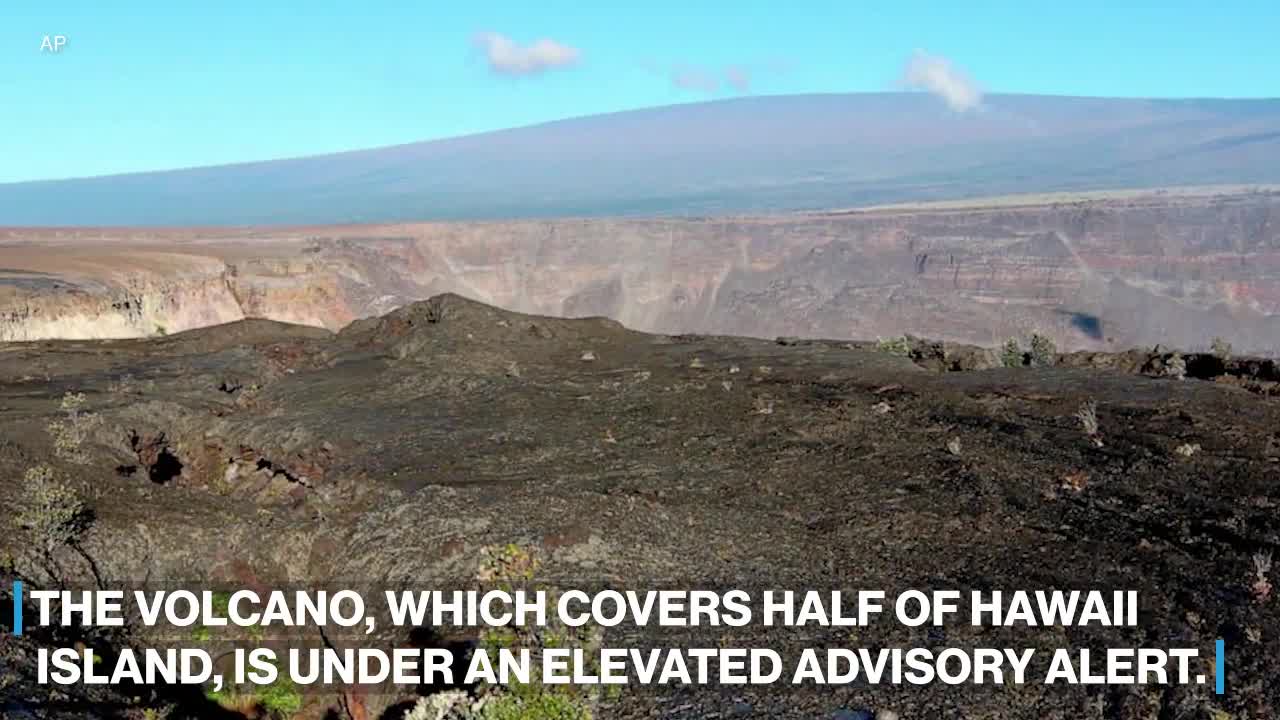 World's largest active volcano sets off warning signals in Hawaii