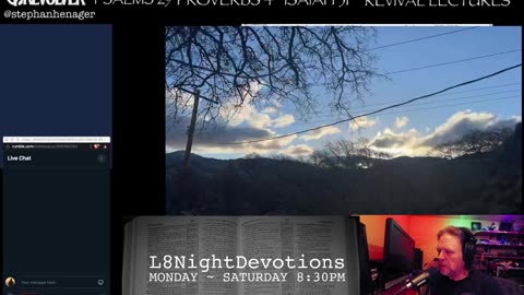 L8NIGHTDEVOTIONS REVOLVER PSALM 29 PROVERBS 4 ISAIAH 31 REVIVAL LECTURES READING WORSHIP PRAYERS