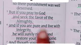 Seek the Kingdom of Heaven Job 8:5-6