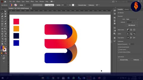 LETTER B LOGO DESIGN QUICK VIDEO