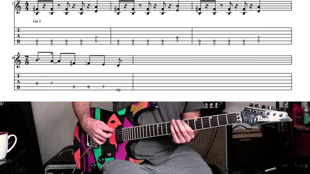 Let's Learn Kill Em' All EP #1a - Hit The Lights (Rhythm Guitar)