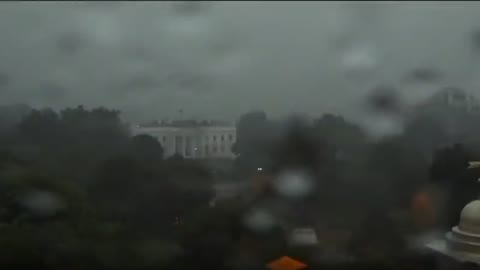 Video of Lightning Strike Near White House