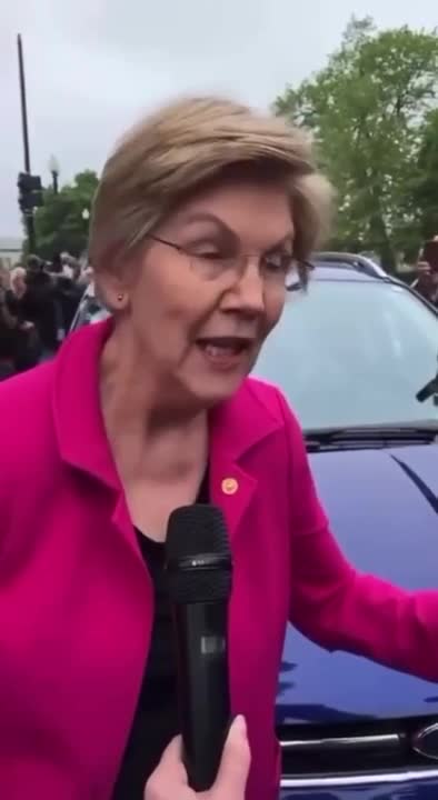 Elizabeth Warren' MELTING DOWN Like A Lunatic Over Roe v Wade Supreme Court Leak