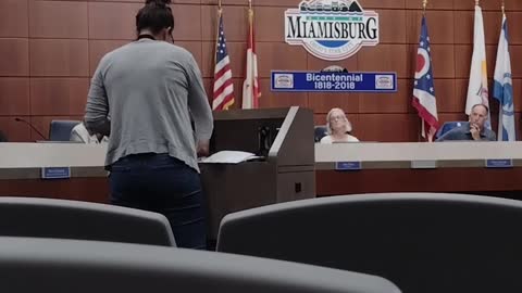 August 19, 2021 Frankie Freeman Addresses the Miamisburg School Board