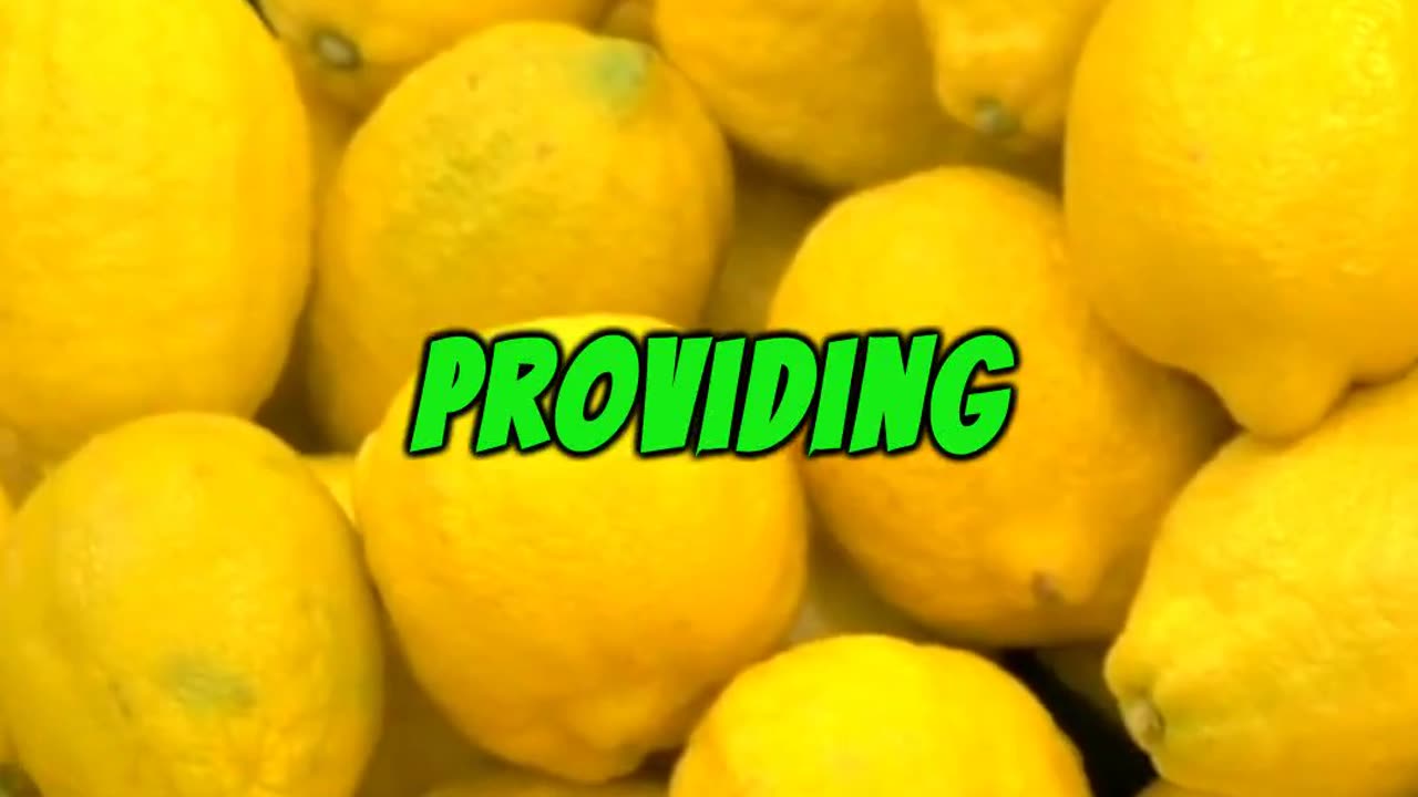 3 things about lemons