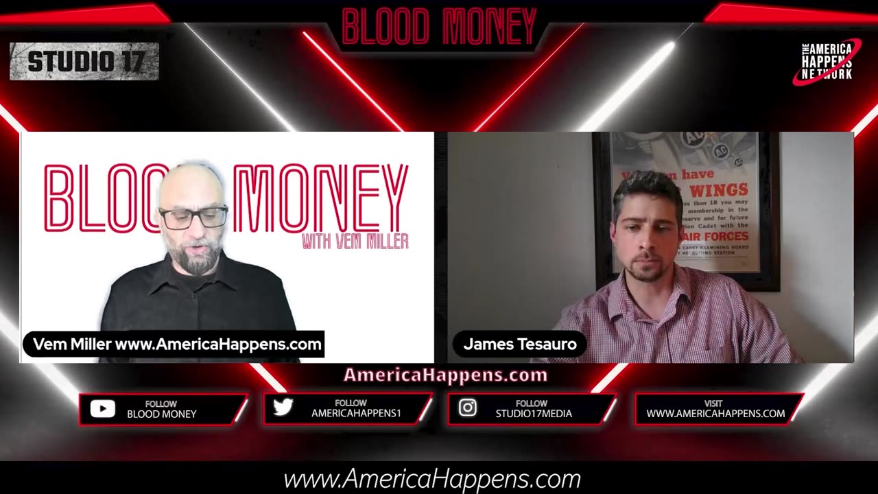 Blood Money Episode 50 w/ James Tesauro - Leadership in the time of Tyranny