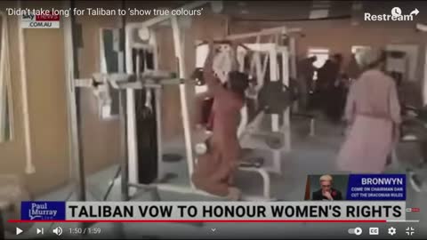 Taliban vows to honor women's rights
