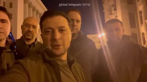 Ukrainian President just uploaded this video