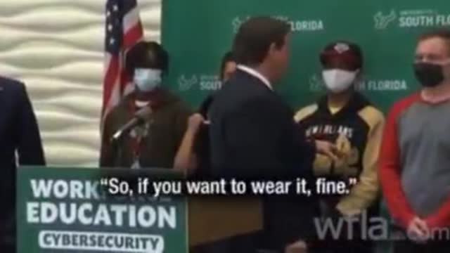 Florida Governor on Face Masks