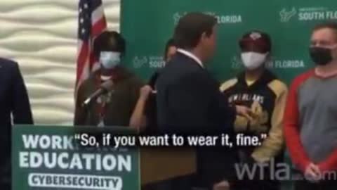 Florida Governor on Face Masks