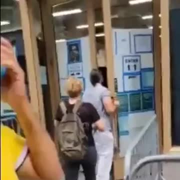 Vaccine center for children, Chinese? Whole staff? Why?