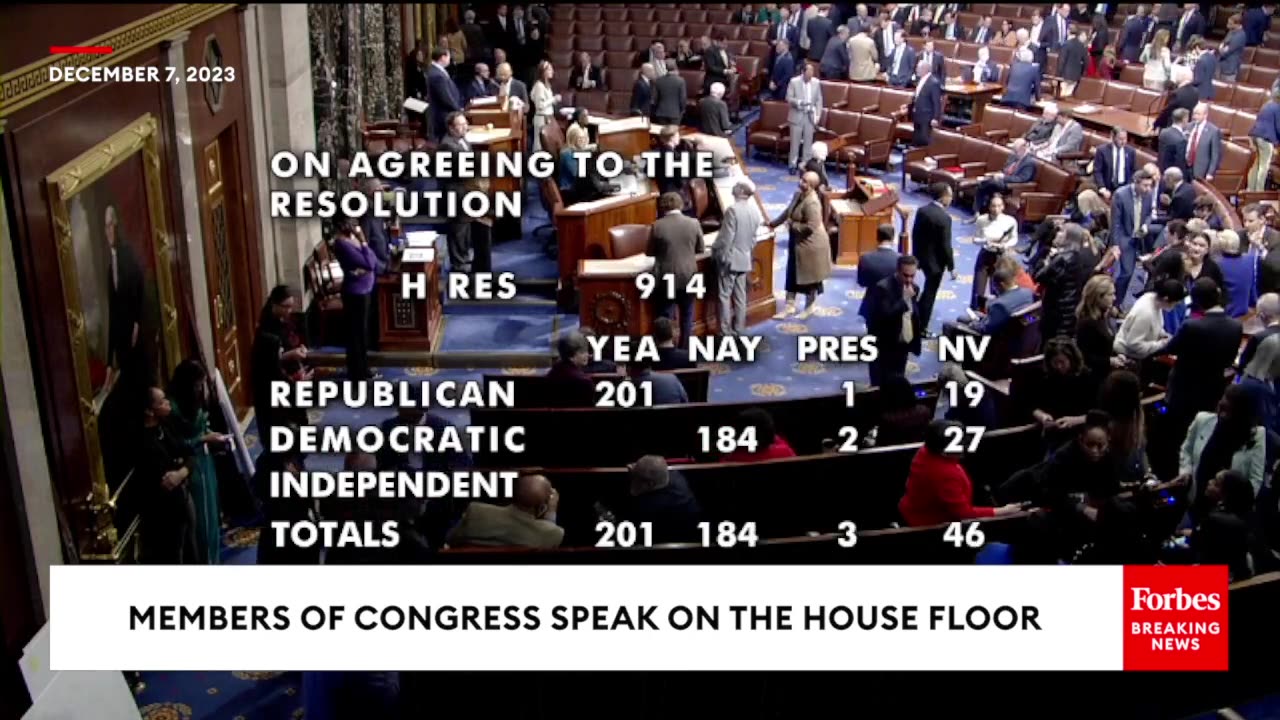 BREAKING NEWS- House Votes To Censure Jamaal Bowman For Pulling Fire Alarm