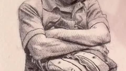 Drawing realistic portraits of strangers on the NYC subway compilation 1_Full-HD