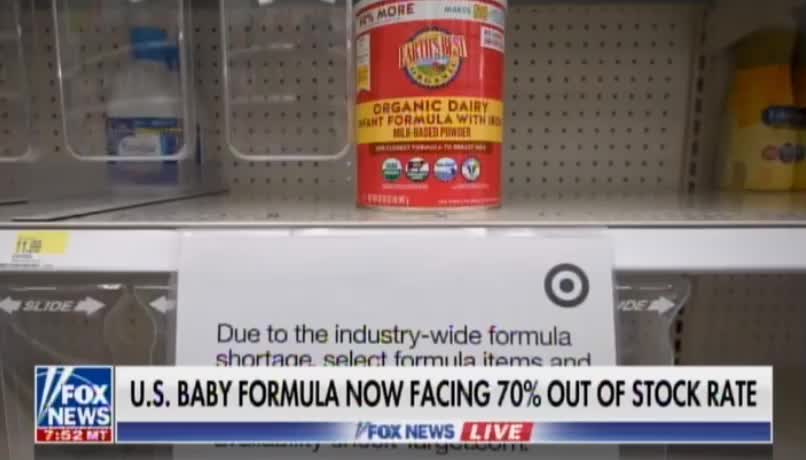 Biden's Baby Formula Crisis Is So Bad Parents Are Fleeing To Mexico To Feed Their Kids