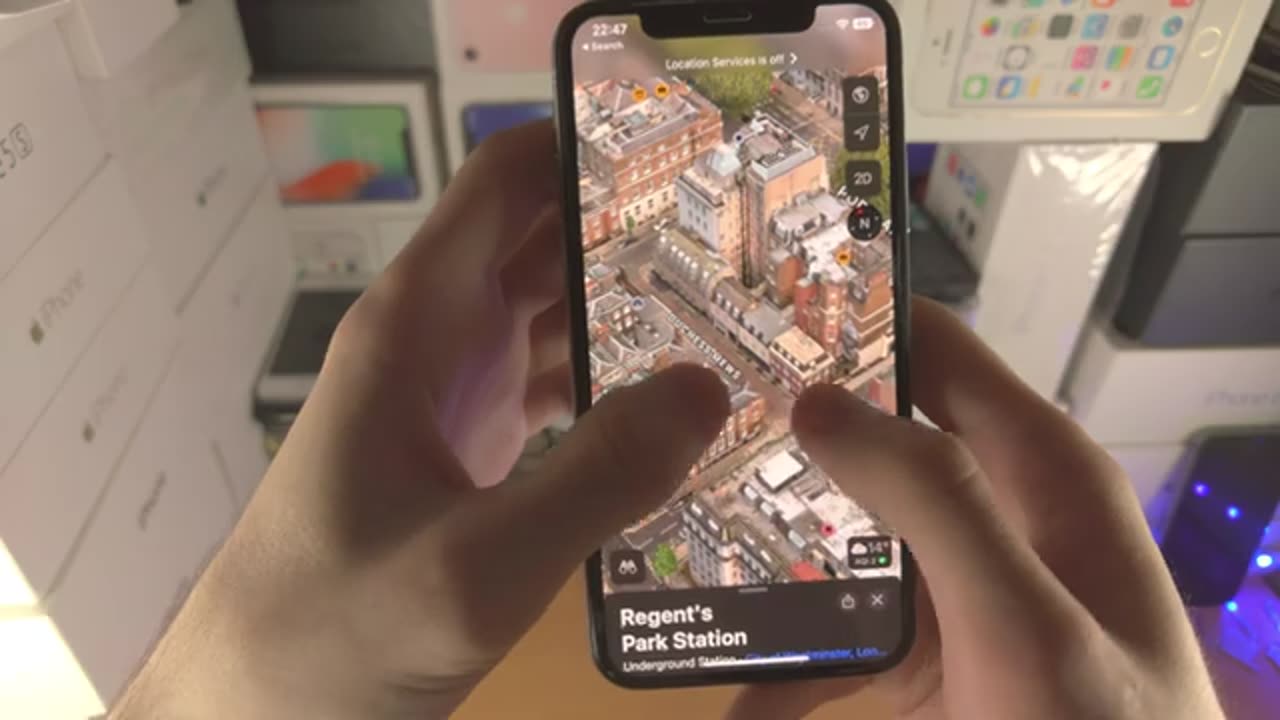 How To Use 3D Maps on iPhone!