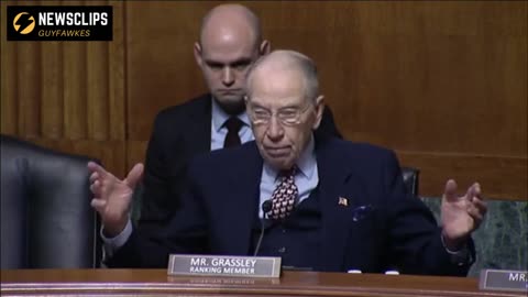 Senator Chuck Grassley To Judiciary Nominee