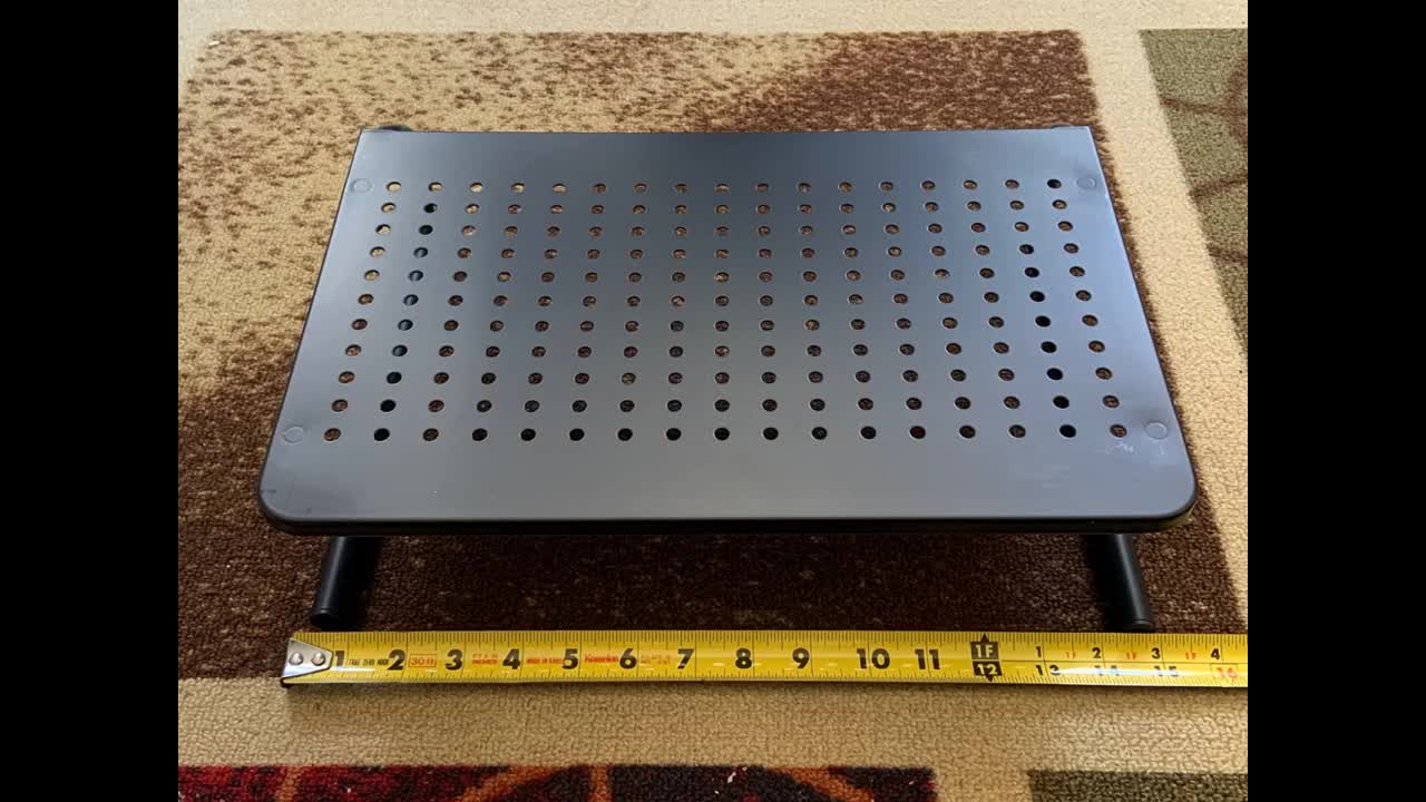 Review: Metal Monitor Stand Riser with Vented Metal for Computer, Laptop, Notebook, Printer, Er...