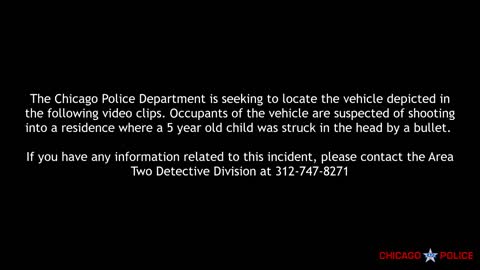 5 Year Old Child Shot In The Head By Stray Bullet During Drive by Shooting in Chicago