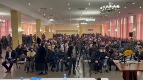 Съезд «Аруаа» сейчас участники съезда занимают места. Совсем скоро съезд будет объявлен открытым