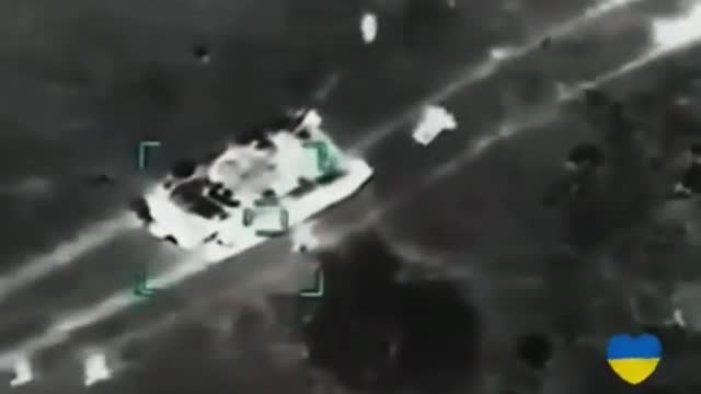 Ukrainian Drone Destroys Russian Tank | Hodge Podge