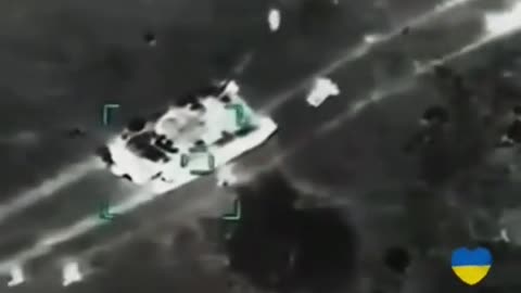 Ukrainian Drone Destroys Russian Tank | Hodge Podge