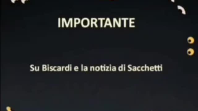 Biscardi notizie importanti