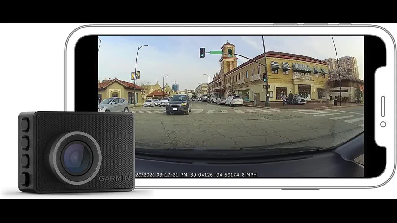 Review: Garmin Dash Cam 57, 1440p and 140-degree FOV, Monitor Your Vehicle While Away w New Co...