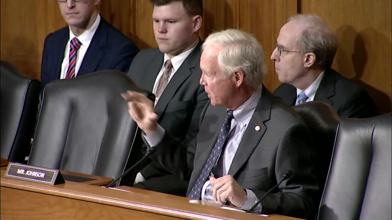 Sen. Johnson Finance Hearing 5.16.23