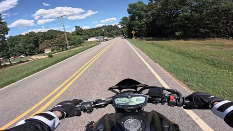 MT-07 Ride To A Tight Twisty Road