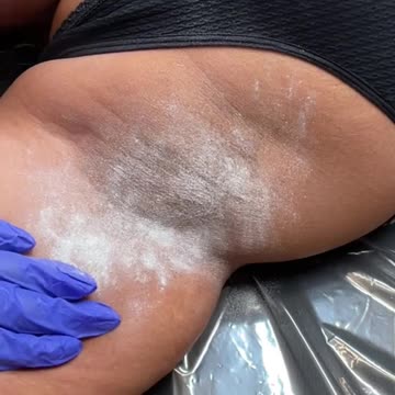 Underarm Waxing with Hypnotic Purple Seduction Hard Wax | Aisha