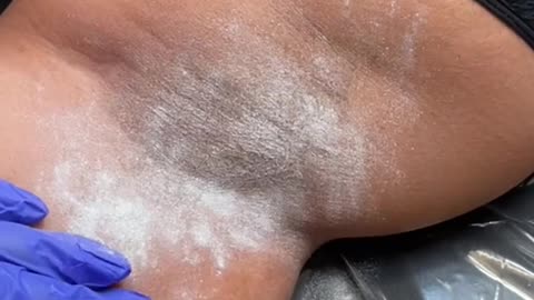 Underarm Waxing with Hypnotic Purple Seduction Hard Wax | Aisha