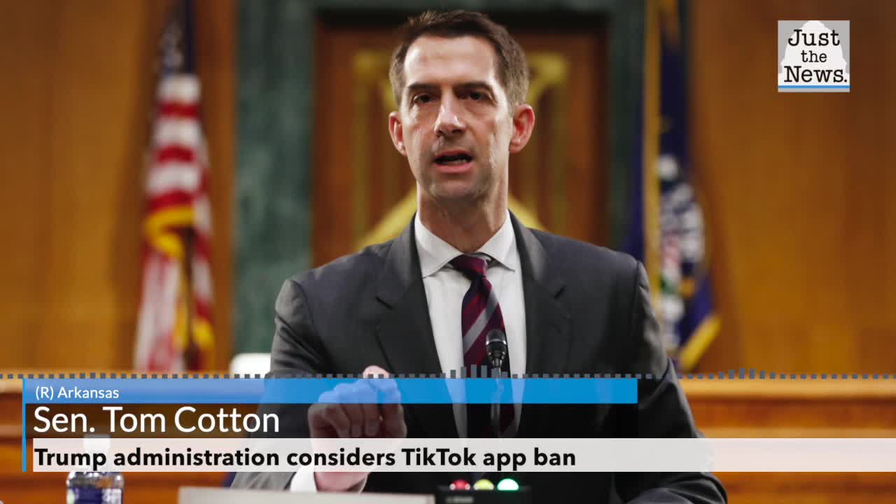 Trump administration considers TikTok app ban