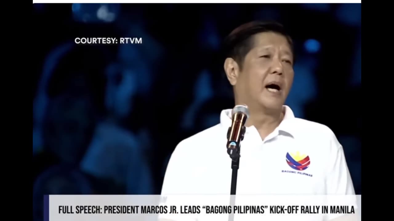 President Marcos Jr. leads “Bagong Pilipinas” kick-off rally in Manila Part 1