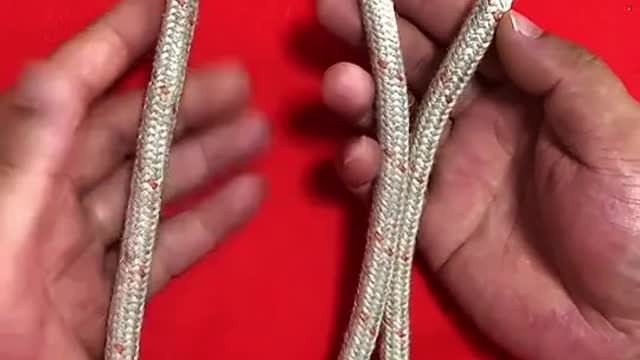 How to Tie the knotting skills in life, you can learn at a glance #71