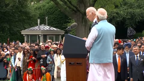 Ceremonial welcome for PM Modi at the White House